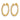 10k Gold Diamond In/Out Hinged Hoop Earrings - 1/2 Carat - Image 2