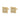 14k Gold Double Square Diamond Bezel Earrings for Effortless Style - Image 2