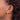14k Gold Diamond J-Hoop Earrings for Effortless Elegance - Image 3