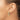 10K White Gold Diamond J-Hoop Earrings for a Chic Edge - Image 3