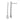 14k White Gold Diamond Drop Earrings - Polished Elegance - Image 1