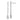14k White Gold Diamond Drop Earrings - 3/4 Carat Elegance - Image 1