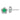 14k White Gold Round Emerald & Diamond Stud Earrings - Image 1