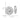 14k White Gold Diamond Double Circle Earring Jackets - Image 4