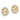 14k 1/5 carat Diamond Circle Earring Jackets - Image 2