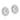 10k White Gold Diamond Earring Jackets for Effortless Style - Image 2