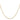 14K 14 inch 1.5mm Ultra Diamond-cut Rope with Lobster Clasp Chain - Image 2