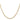 14K Gold Diamond-Cut Rope Chain Necklace, 18 inches - Image 2