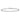 14k White Gold Textured Oval & Bar Link Bracelet - 7.25 inches - Image 3