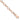 Rose Gold Twisted Link Bracelet - 7.25 Inch Modern Elegance - Image 1