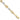 14K Two-Tone Oval Link Bracelet with Diamond-Cut Beads, 7.25 Inches - Image 1