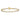 14K Two-Tone Oval Diamond-Cut Circle Bracelet, 7.25 Inch - Image 3