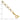 14K Two-Tone Oval Diamond-Cut Circle Bracelet, 7.25 Inch - Image 4