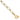 14K Two-Tone Oval Diamond-Cut Circle Bracelet, 7.25 Inch - Image 1