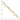 14K Two-tone Hearts and Diamond-cut Beads 7.5 inch Bracelet - Image 4