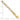 14k Two-tone Polished Oval Cable Link 7.25 inch Bracelet - Image 4