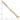 14K Two-tone Infinity Symbol and Twisted Fancy Bar Link 7.5 inch Bracelet - Image 3