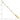 14K Tri-Color Gold Beaded Bracelet with Cross Extender, 7-Inch - Image 2