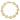 14k Gold Polished Peace Sign Bracelet - 7.5 Inch Statement Piece - Image 4