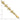 14k Gold Textured Starfish Bracelet - 7.25 Inch Coastal Vibe - Image 3
