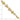 14K Gold Polished Turtle and Shell Link Bracelet, 7 Inch - Image 3