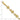 14k Gold Textured Palm Tree Bracelet - 7.25 Inch Trendy Accessory - Image 3
