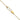 14K Gold Heart Safety Pin Bracelet - 7 Inch Trendy Accessory - Image 1