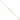 14K Gold Double Strand Cross Bracelet with Beads, 7.5 inches - Image 2