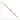 14K Gold Double Strand Cross Bracelet with Beads, 7.5 inches - Image 3
