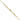 14K Gold Double Strand Cross Bracelet with Beads, 7.5 inches - Image 1