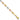 14K Tri-color Polished Diamond-Cut Hearts 7.5 inch Bracelet - Image 1