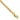 14K 10 inch 2.4mm Concave Anchor with Lobster Clasp Chain - Image 1