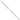 14k White Gold Polished Solid Chain/Solid Plate Figaro Link Soft Diamond Shape 33x9mm Plate 8 inch ID Bracelet - Image 2