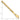 14K 7 inch 2.8mm Flat Wheat with Lobster Clasp Bracelet - Image 2