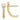 14k Madi K Polished CZ Post J-Hoop Earrings - Image 1