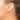 14K Gold Faceted Diamond-Cut Puffed Ball Post Earrings - Image 2