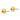 14K Gold Polished Diamond-Cut Puffed Ball Post Earrings - Image 1