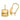14k Gold Polished Puffed Square Wire Earrings - Image 1