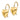 14k Gold Polished Puffed Heart Wire Earrings - Image 2