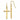 14k Cross Shepherd Hook Dangle Earrings - Image 7