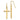 14k Cross Shepherd Hook Dangle Earrings - Image 1