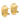 14k Gold Ribbed Omega Back Post Earrings for Effortless Style - Image 1
