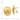 14k Gold Ribbed Omega Back Post Earrings for Effortless Style - Image 3