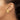 14k Gold Square Basketweave Non-Pierced Earrings - Image 2