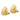 14k 15mm Textured Triangle Omega Back Non-pierced Earrings - Image 1