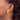 14k Gold Polished Crisscross Non-Pierced Earrings for Effortless Style - Image 2
