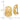 14k Gold Polished Crisscross Non-Pierced Earrings for Effortless Style - Image 3