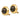14k Gold Black Onyx Clip-On Earrings - Bold 16mm Cabochons - Image 1