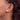 14k White Gold Polished Half Ball Stud Earrings - Image 2