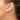 14k White Gold 16mm Polished Half Ball Post Earrings - Image 2